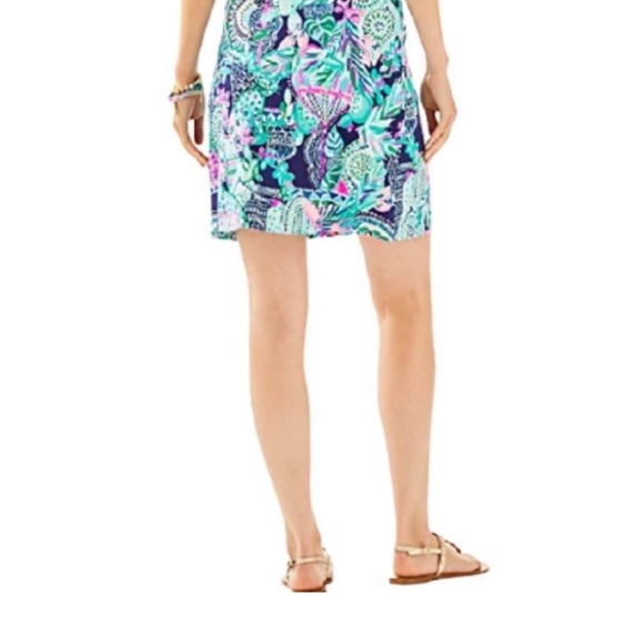 Lilly Pulitzer Lookin Sharp Brenna Pull On Skirt 🌴🦩 - Picture 7 of 8
